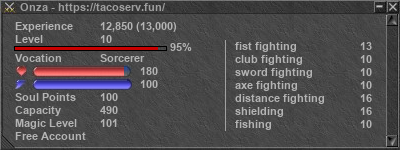 Signature for player Onza