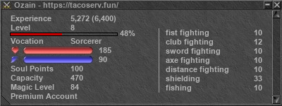 Signature for player Ozain