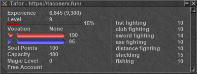 Signature for player Tafor