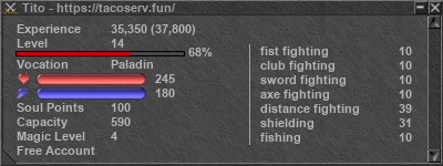 Signature for player Tito